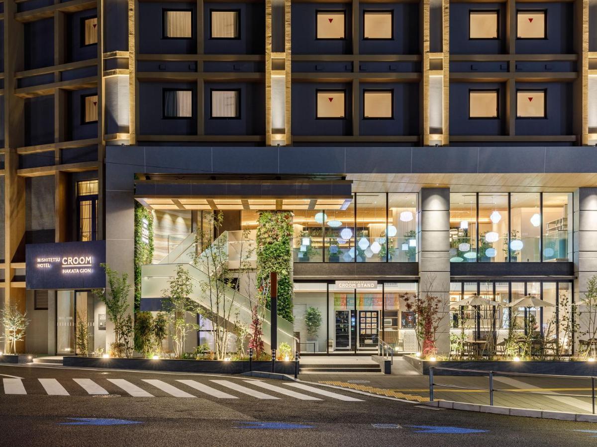 Nishitetsu Hotel Croom Hakata Gion Kushida Shrine Fukuoka  Exteriör bild